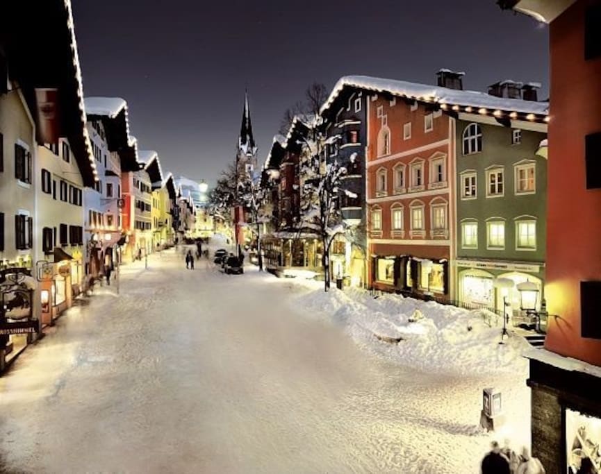 Kitzbühel im Winter