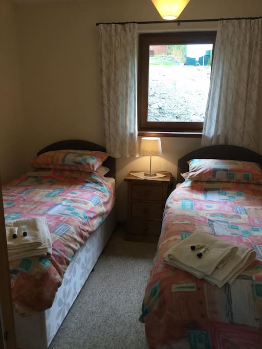 twin beds
