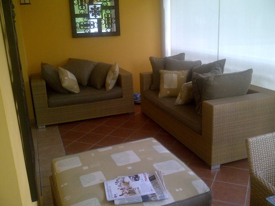 galeria o balcon amplio