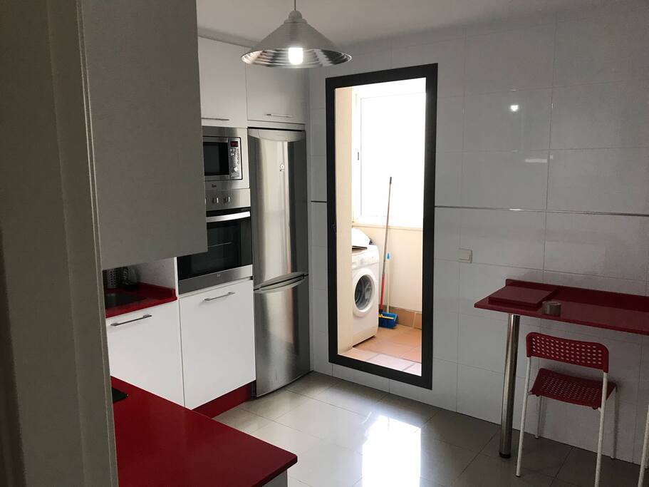 Cocina equipada con todo lo necesario