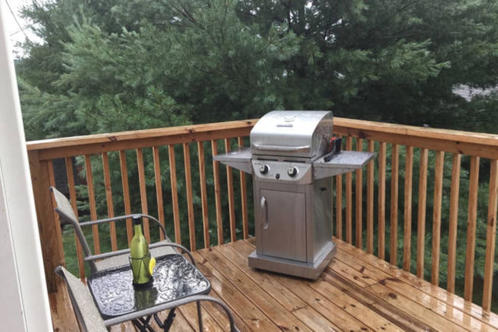 Grill on deck