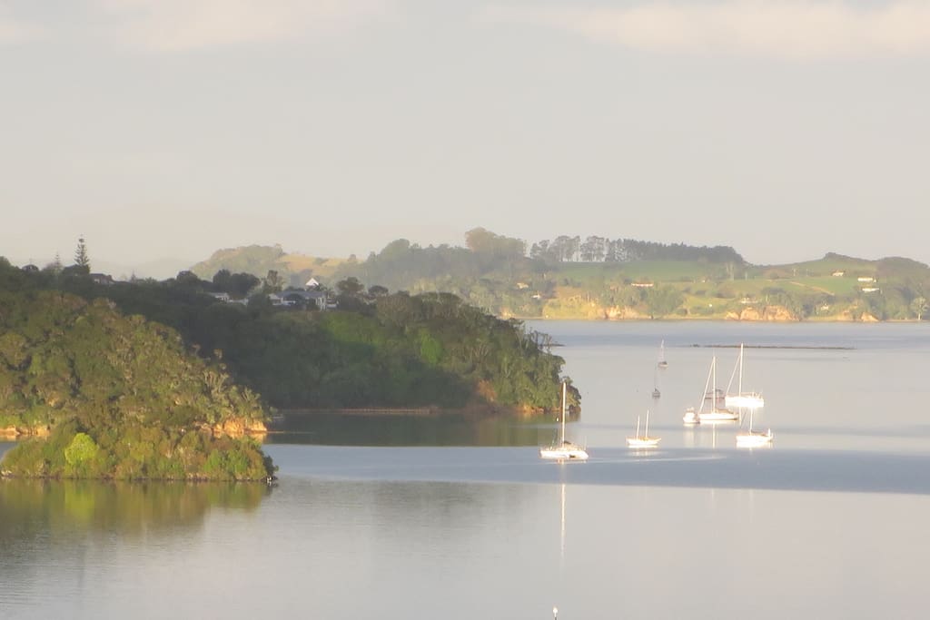 Sea views of local yachts