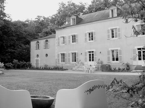 Demeure de charme 10mn d'Orleans, parking (ouest)