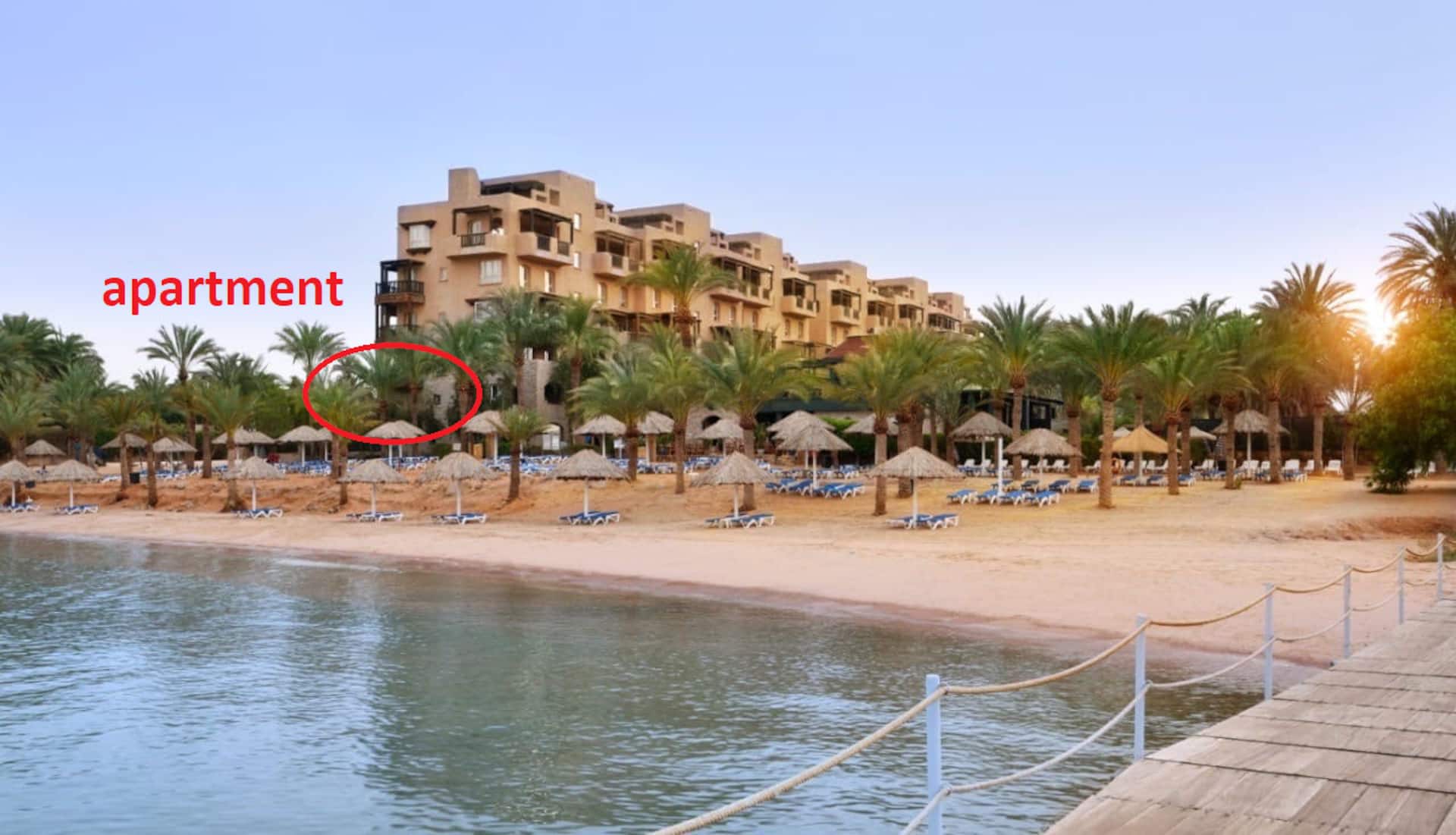 Beachfront Apartment Priceless Sea View