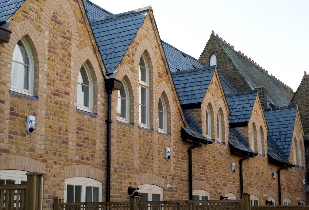 Victorian school converted into six mews houses