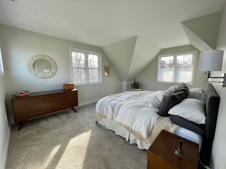 פריסה של חדר השינה הראשי לפני חידוש