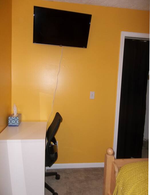 TV equipped with a Roku