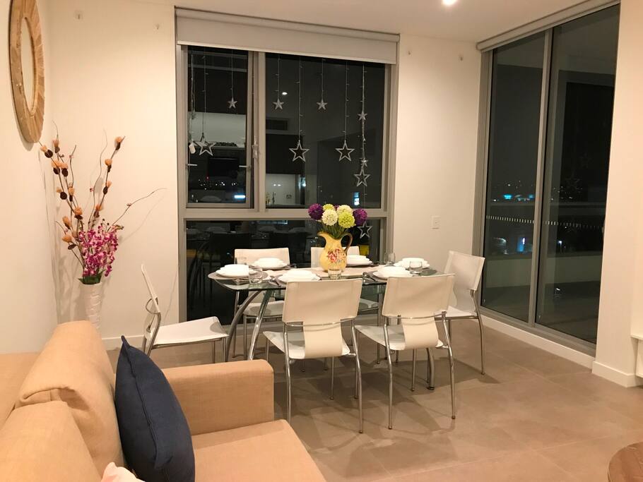 Spacious living room