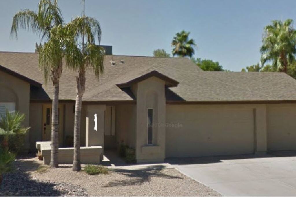 Outside view of the house