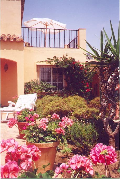 In the garden Casa Margarita