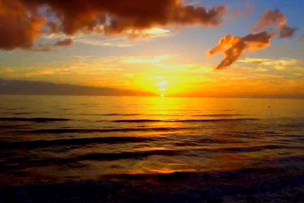 Typical sunset