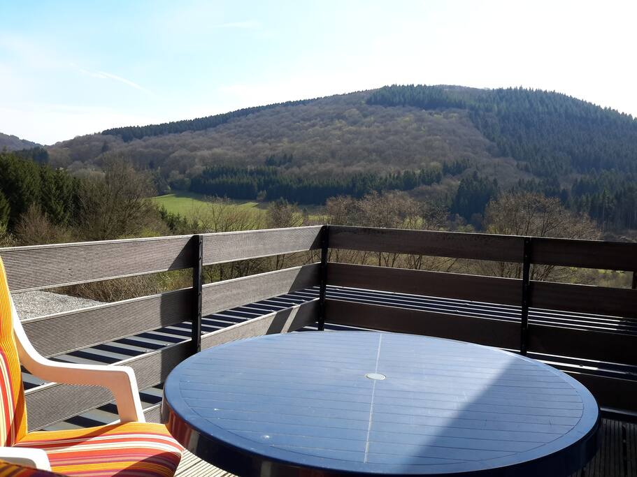 zicht vanop het terras