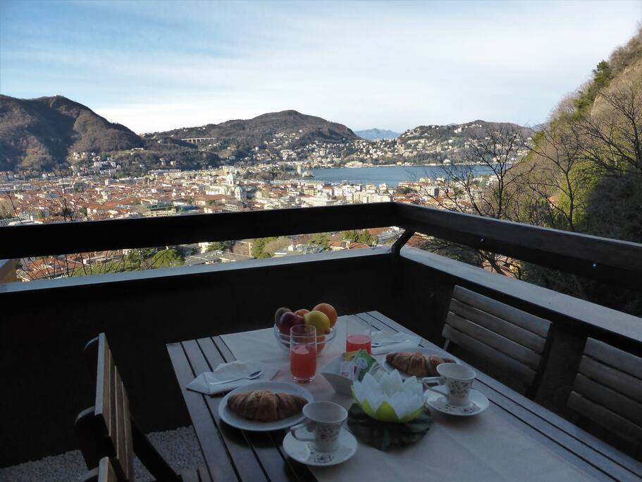 colazione con panorama