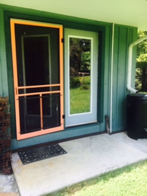 Private outside entrance and room separate from rest of house.