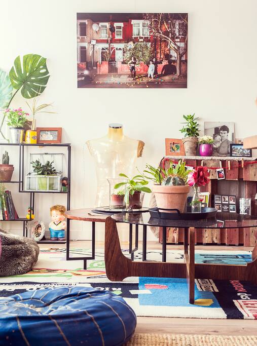 Le salon petits poufs