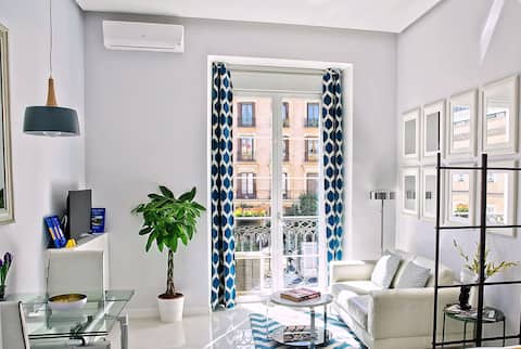 PUERTA DEL SOL, STUDIO BRIGHT, DESIGN AND BALCONY