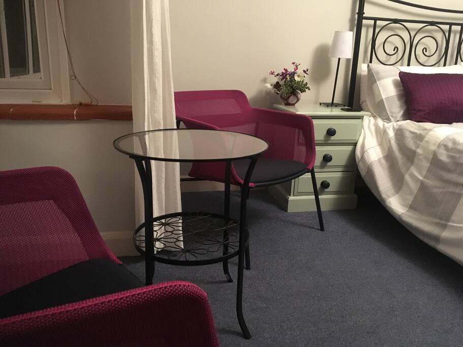 Space to sit and relax
