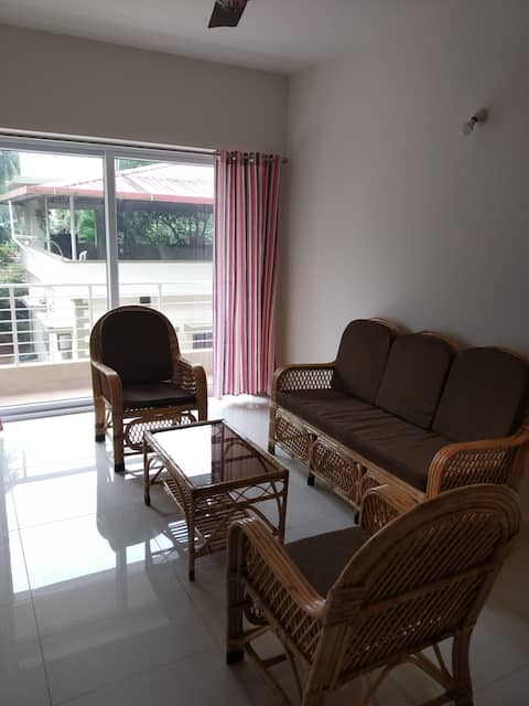2 BHK AC APARTMENT @LONG FIELD. YEYYADI.