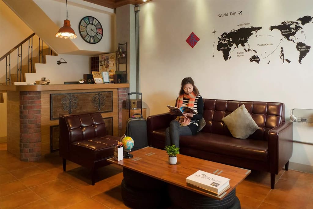 交誼廳~Comfy lounge