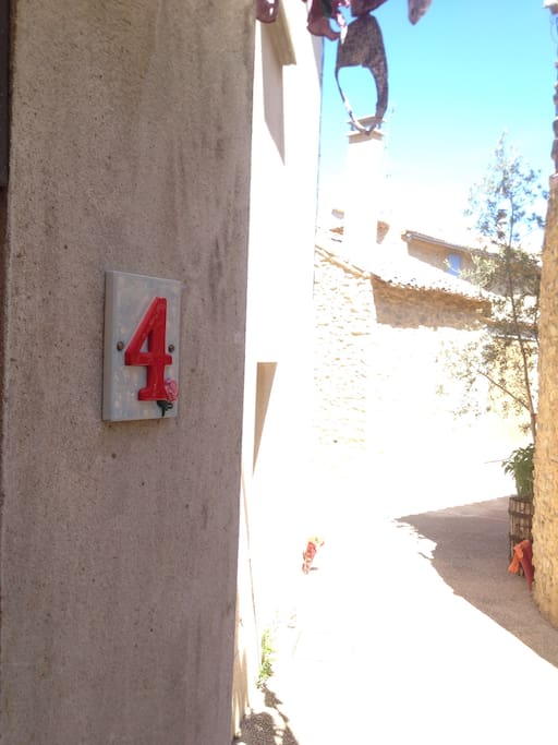 Number 4 ..... front door.