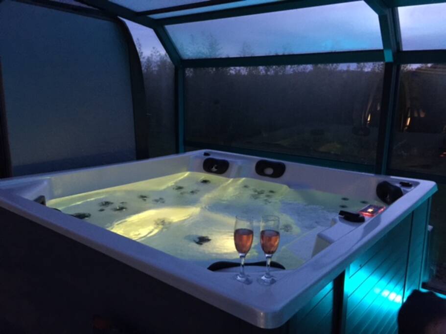 Spa, de nuit.