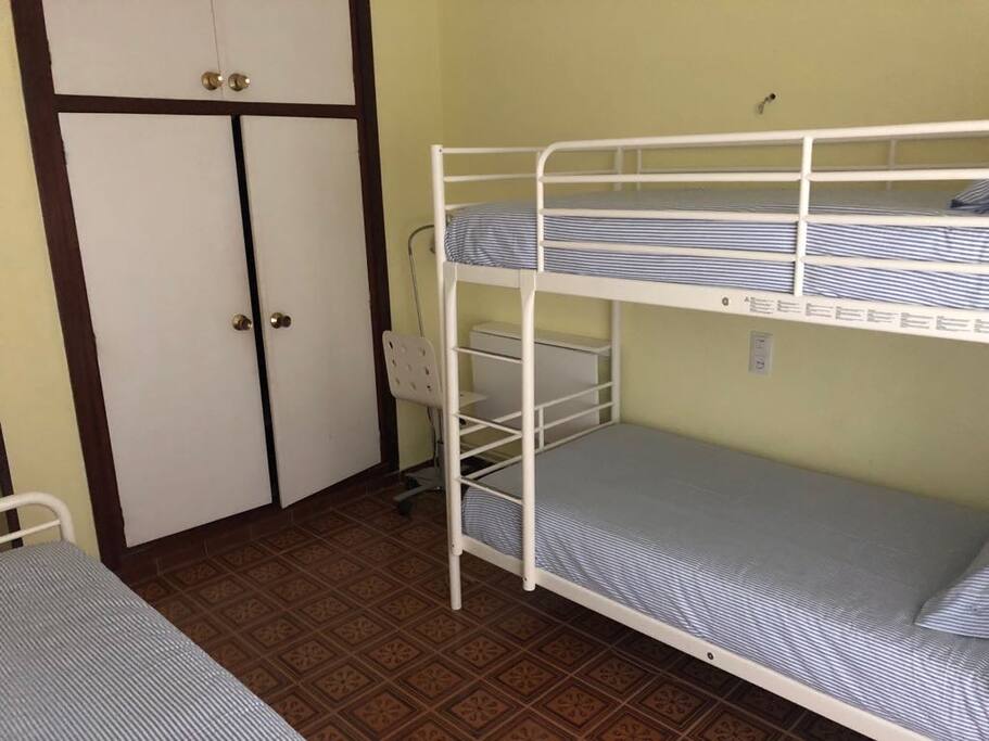 habitación 3: 1litera + 1 cama nido