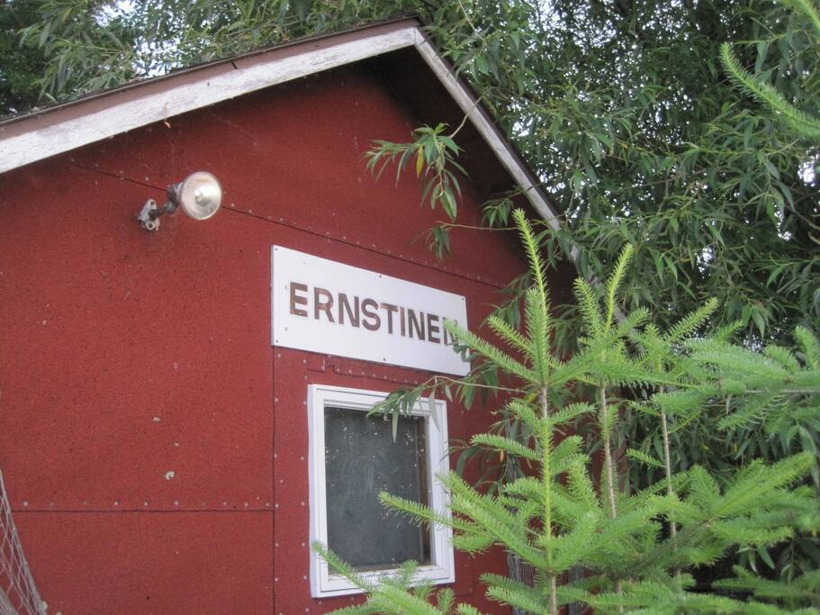 The Ernstinen sauna.