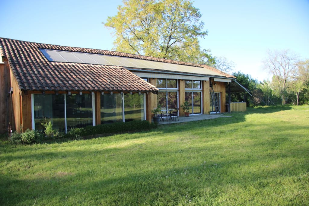 vue sur le gîte