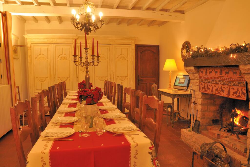 La table de Noël.