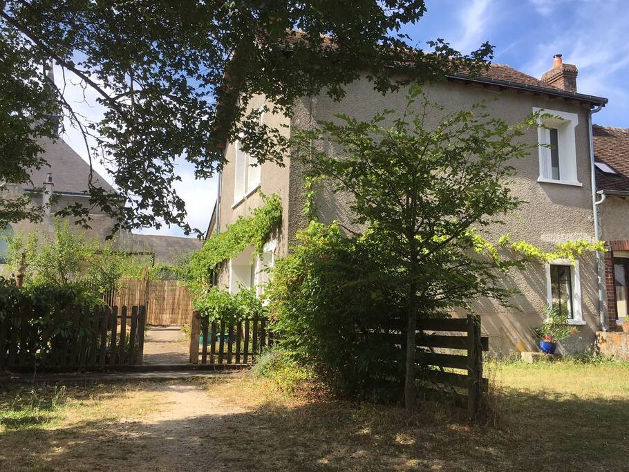 l'arrivée vers la maison