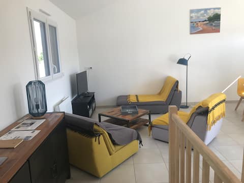 Top Airbnb: Sun and sea with friends 8/10 people in Préfailles