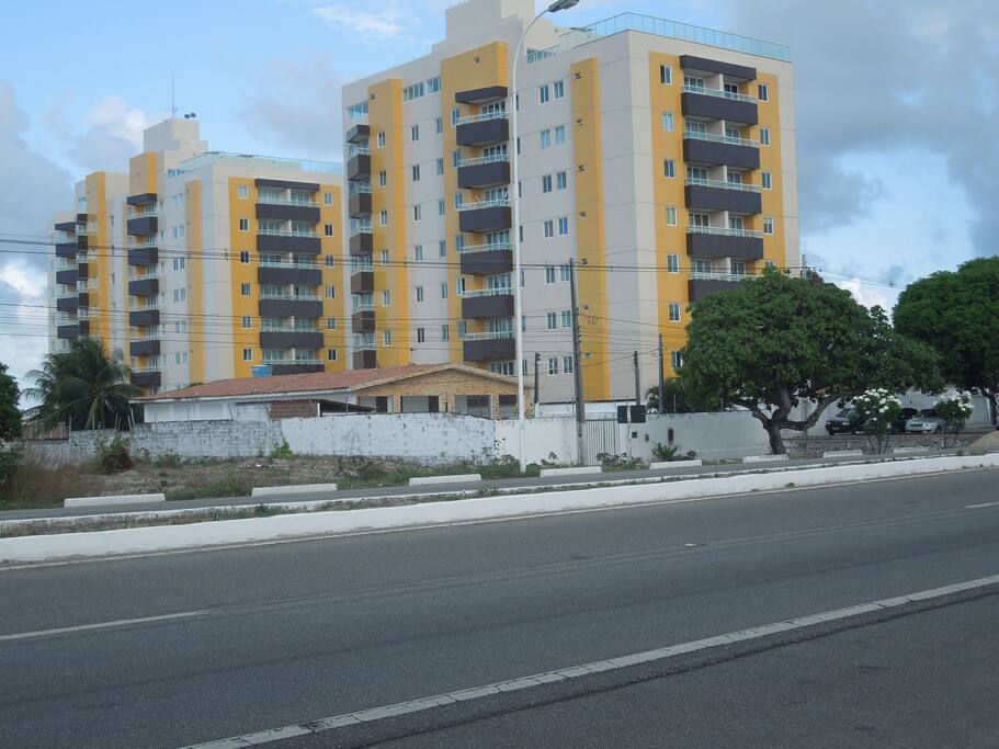 Fachada do condomínio Vista Dourada