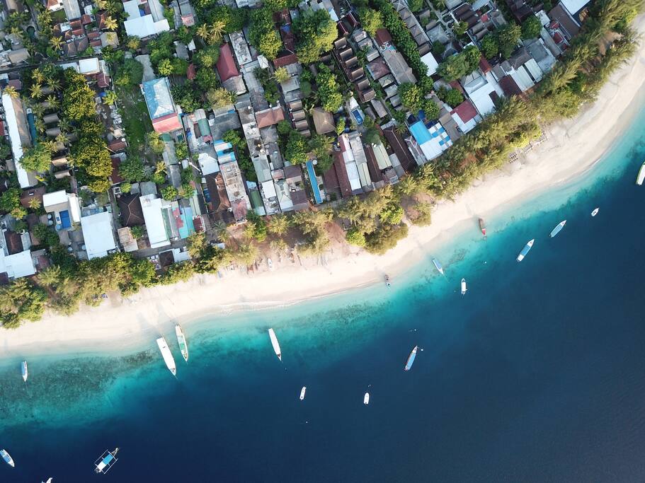 Beach Front of the Lumbung