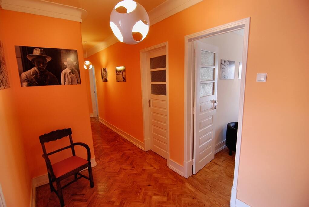 Hall and corridor