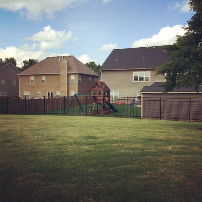 Spacious Backyard