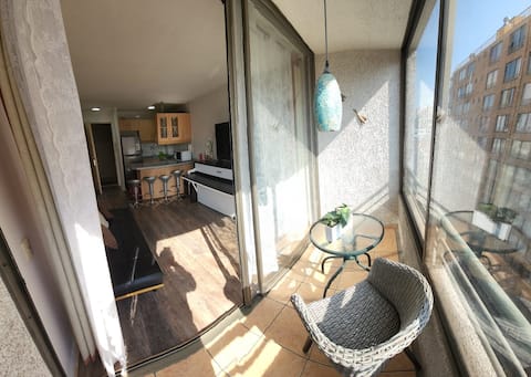 Successful Airbnb property: Apartment in downtown Santiago in Santiago