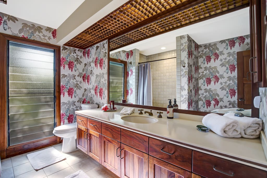 Master Bathroom with Double Sinks