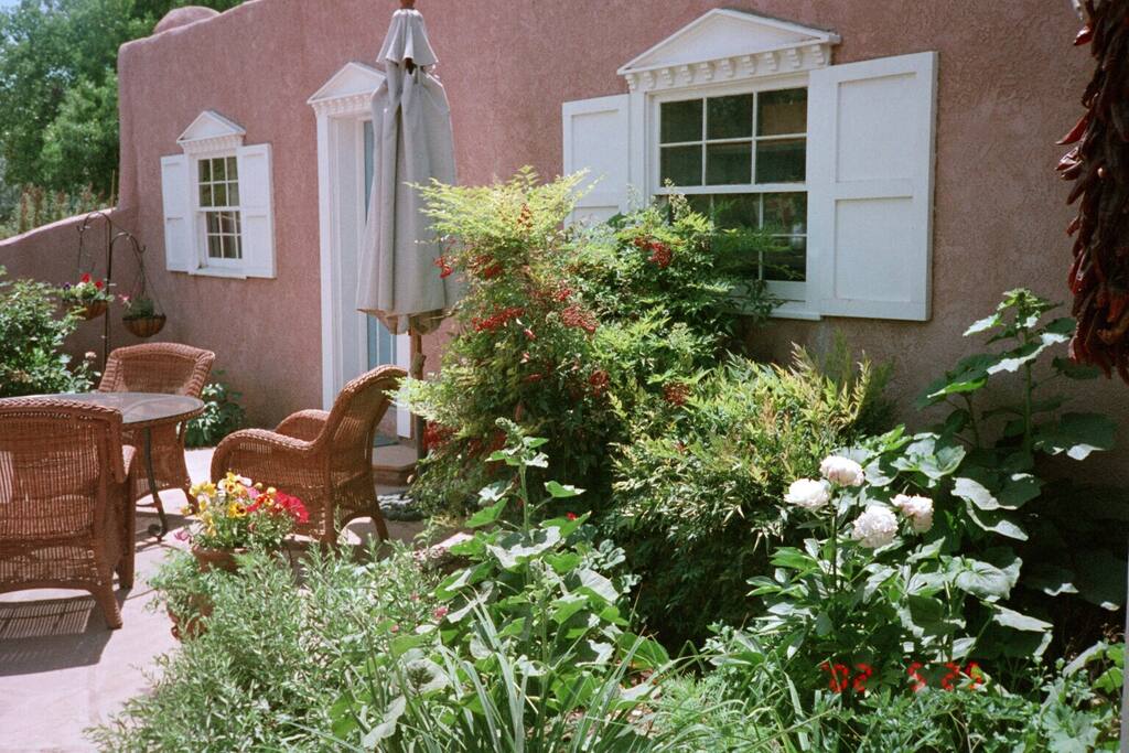 Falcon View entrance on Patio