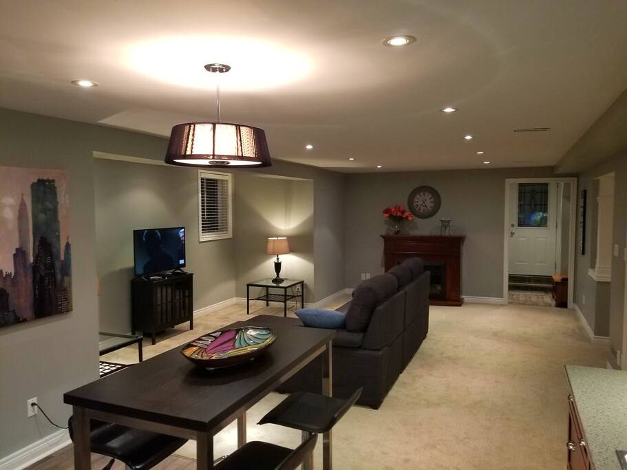 Spacious living space.