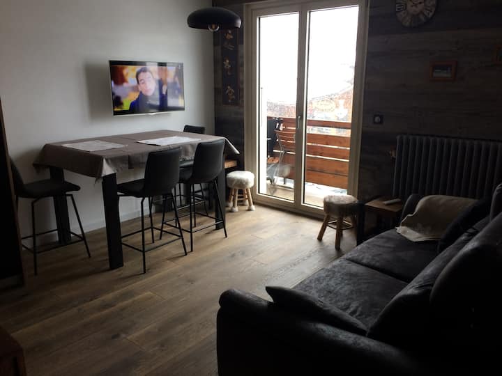 Chaleureux F2, Situation Exceptionnelle, Neuf - La Clusaz
