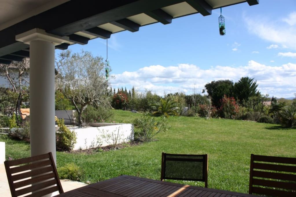 Terrasse couverte