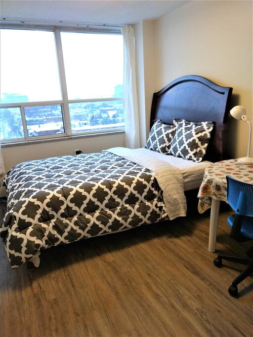 Bedroom with view, plenty of sunlight & ventilation!