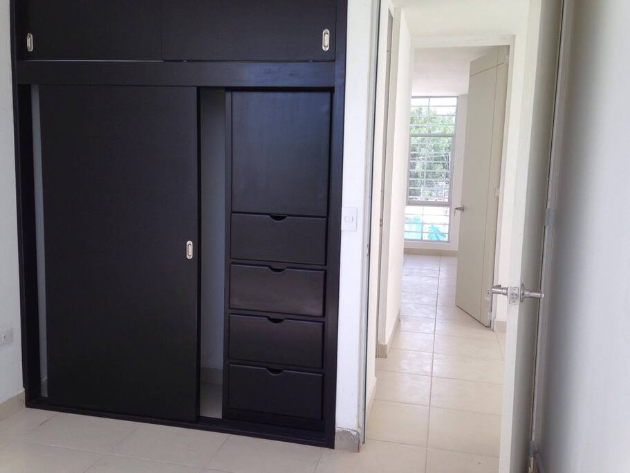 Closet con cajones
