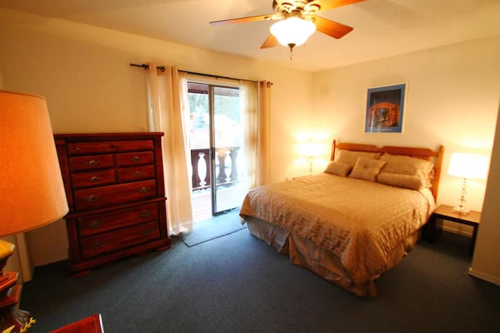 Bedroom #2 (upstairs w/balcony)