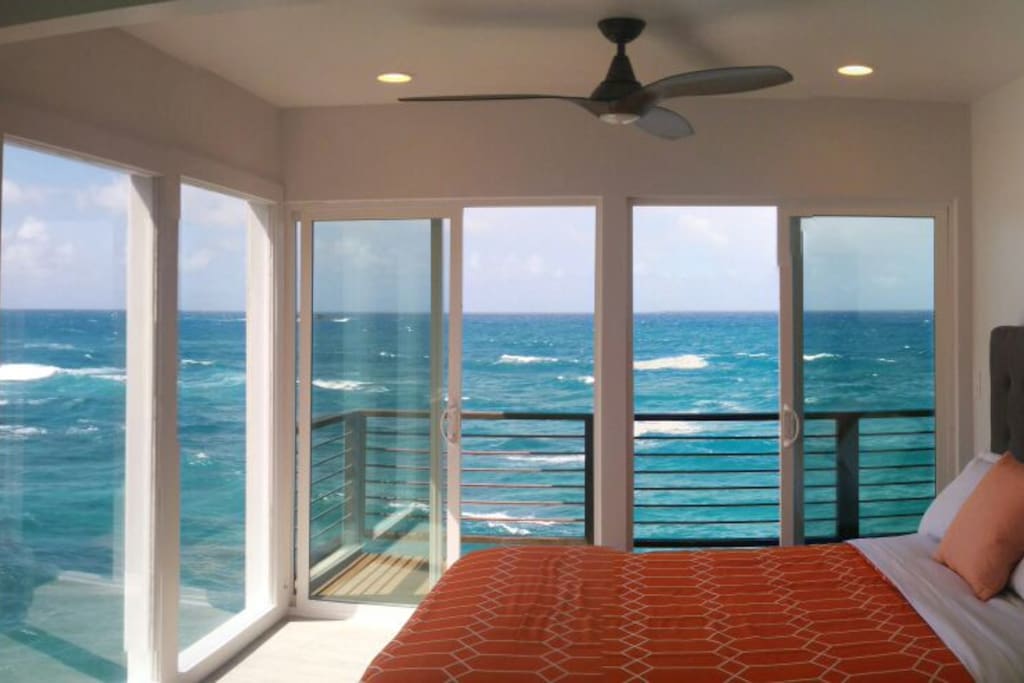 Fall asleep to the sounds of the waves and the cool ocean breezes.