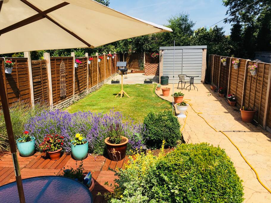 Rear garden