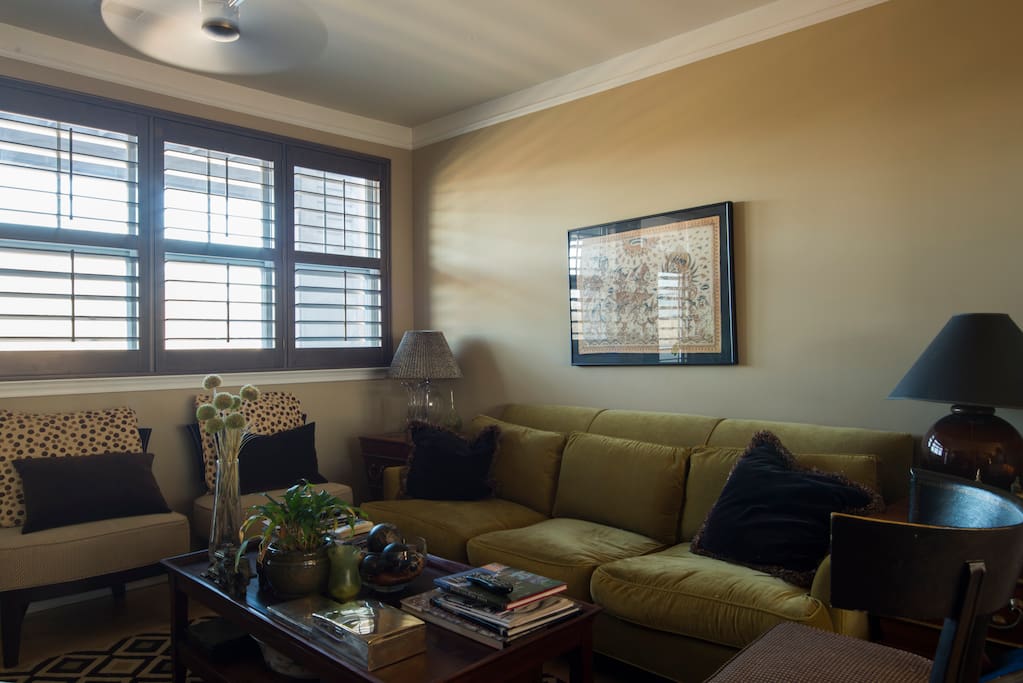 Super comfortable living area
