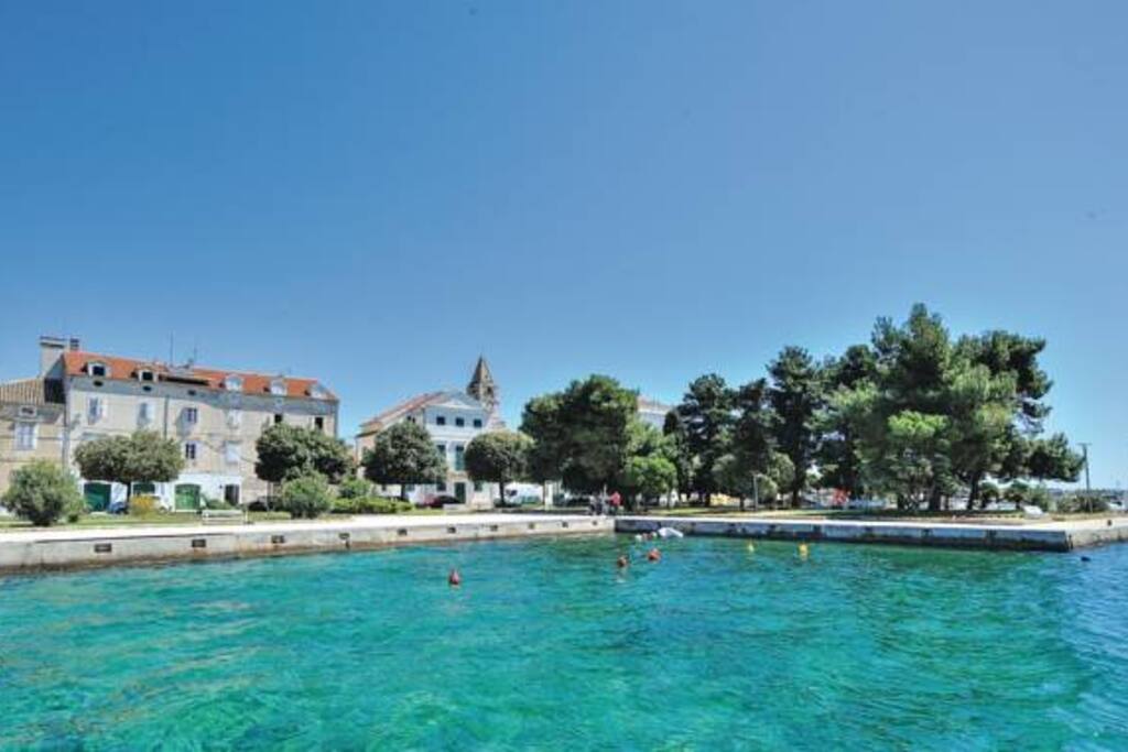 View from the sea