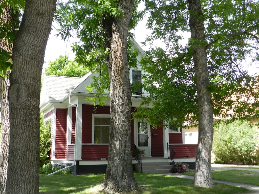 Tree shaded house on desirable, quiet residential neighborhood