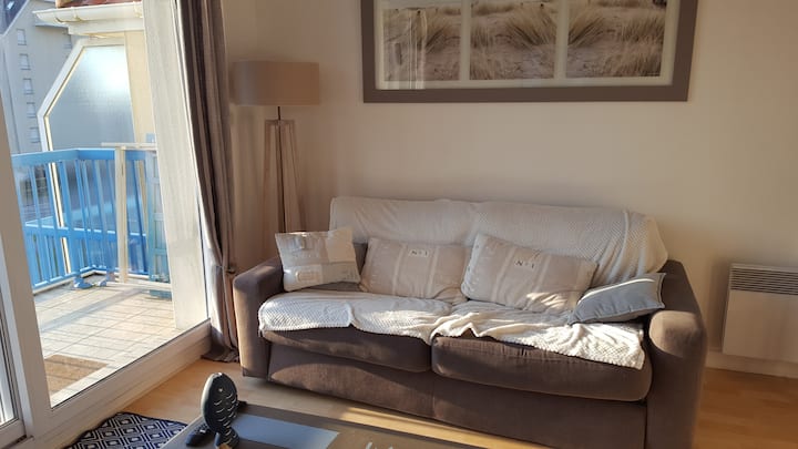 Appartement De Charme Au Bord Des Dunes 100m Plage - Stella Plage